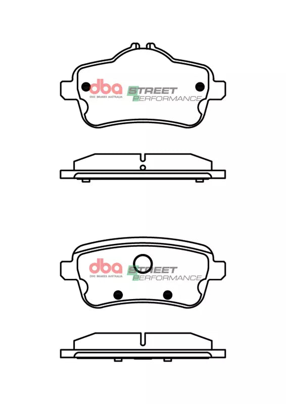 DBA DB8880SP - Brake Pads Street Performance | Rear