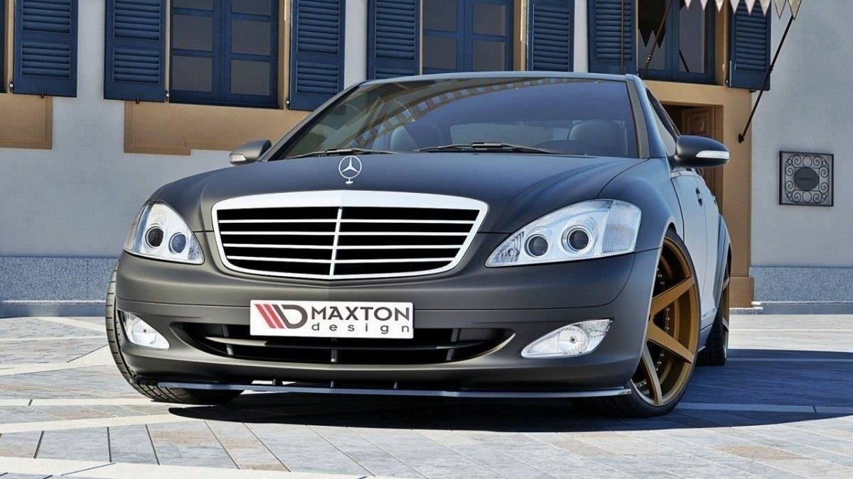 Maxton Design Splitter Anteriore - Mercedes S Klasa Standard - img 2