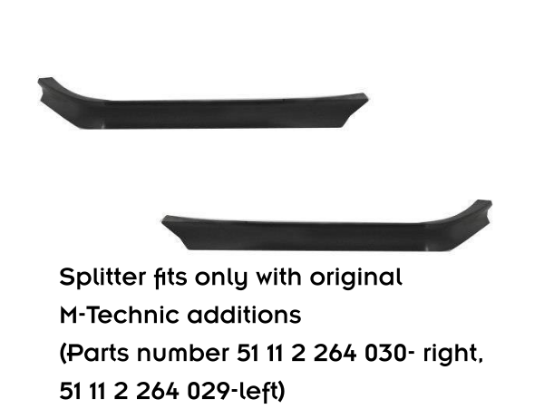 Maxton Design Splitter Anteriore V.2 - BMW Serie 3 E36 - img 6