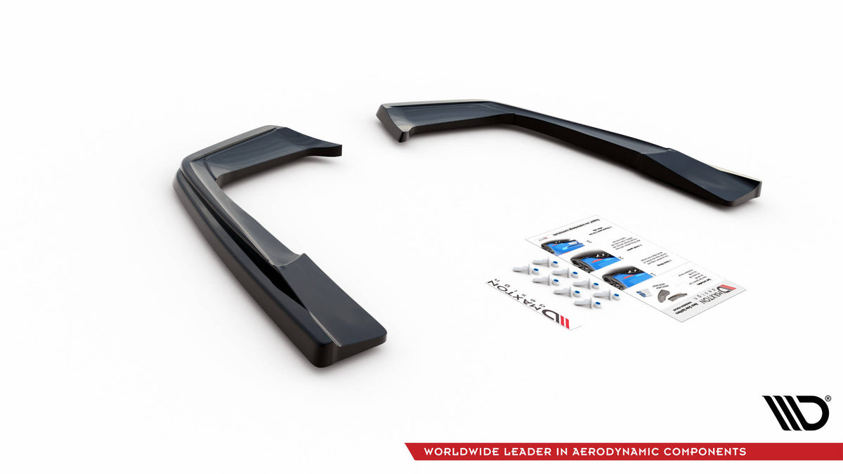 Maxton Design Splitter Laterali Post. - Mercedes C Klasa Coupe - img 4