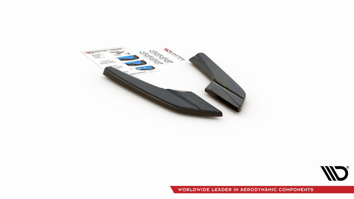 Maxton Design Splitter Laterali Post. V.2 - Audi A3 8V FL - img 7