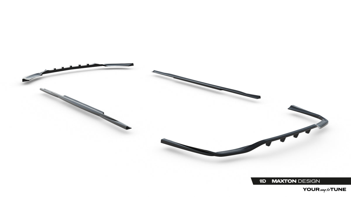 Maxton Design Set Splitter - Mercedes C Klasa Standard - img 9