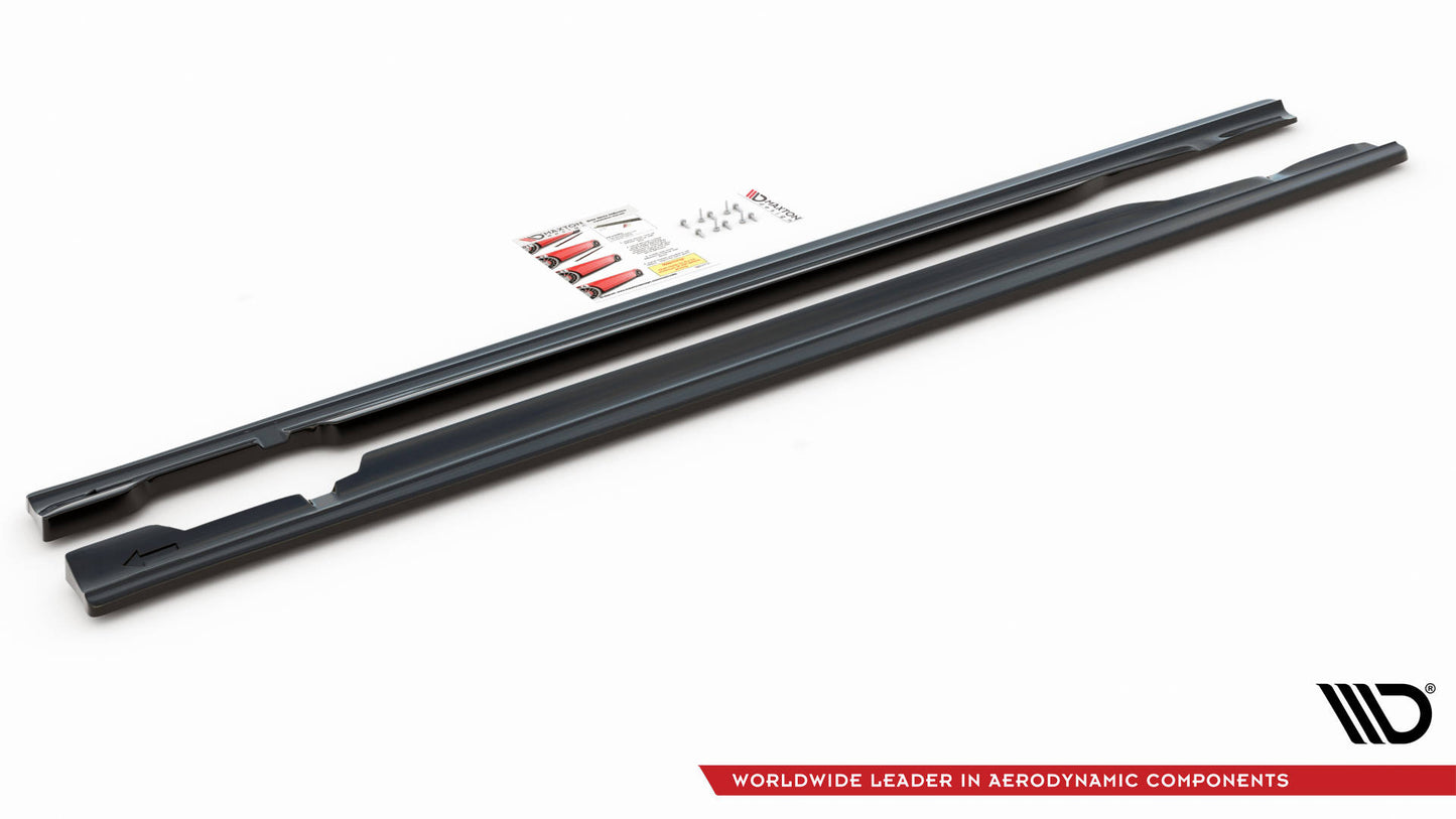 Maxton Design Minigonne Laterali - Mercedes C Klasa C43 AMG - img 4