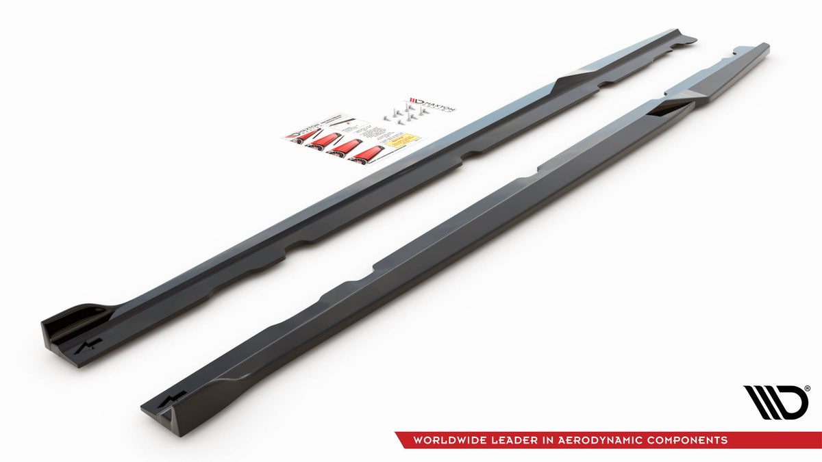 Maxton Design Minigonne Laterali V.2 - Mercedes C Klasa Coupe - img 4