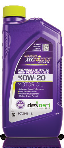 Royal Purple High Performance Motor Oil (API Licensed) 0W-20