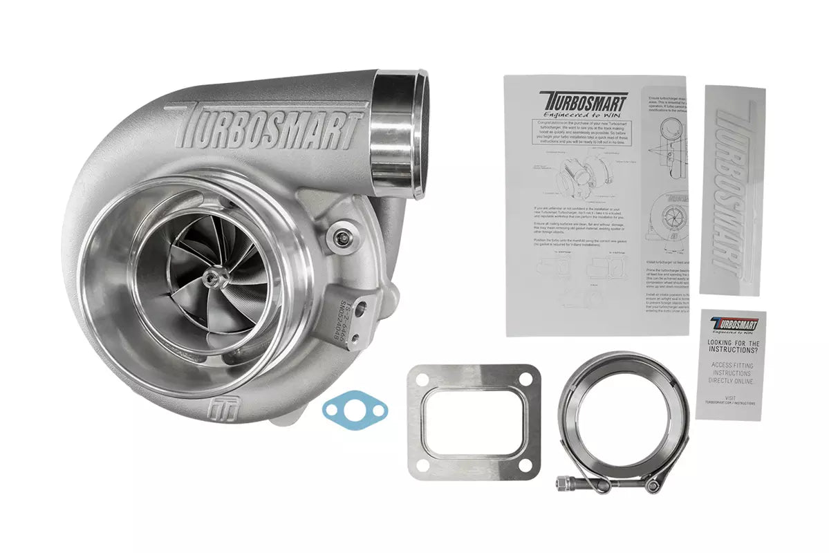 Turbosmart TS-2 Turbocharger (Water Cooled) 6466 T4 0.96AR Externally Wastegated - img 6