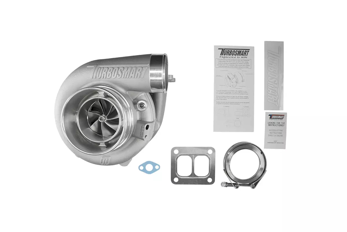 Turbosmart TS-2 Turbocharger (Water Cooled) 6870 (Kompact) T4 Divided 0.84AR Externally Wastegated - img 6