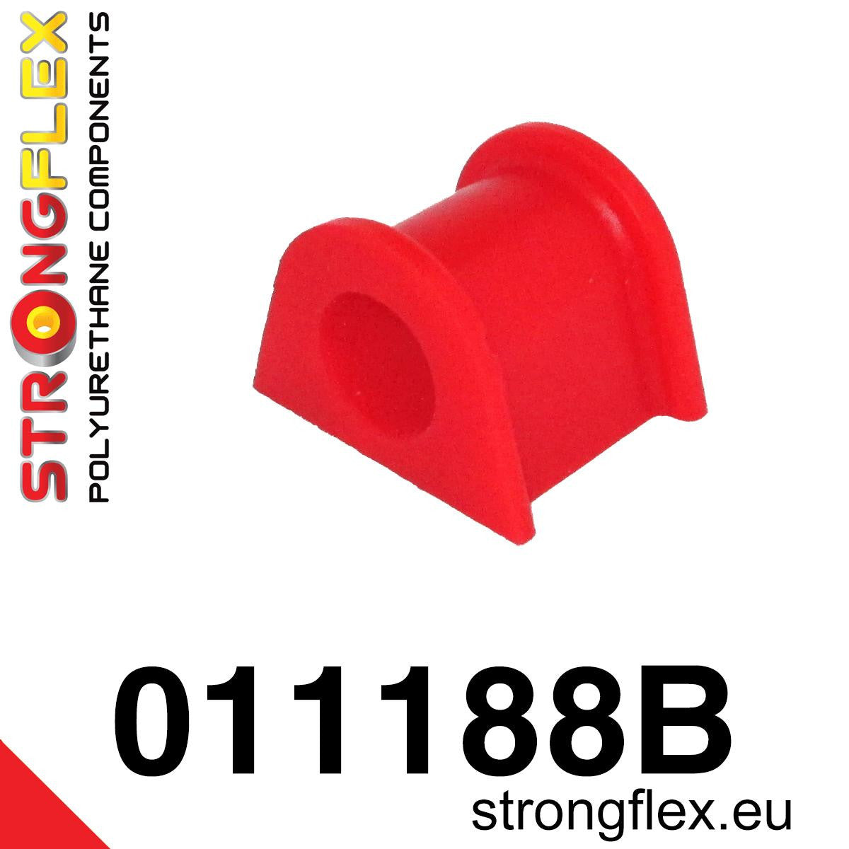 011188B Front anti roll bar bush Standard (Red) Alfa Romeo 147 (00-10) type 937