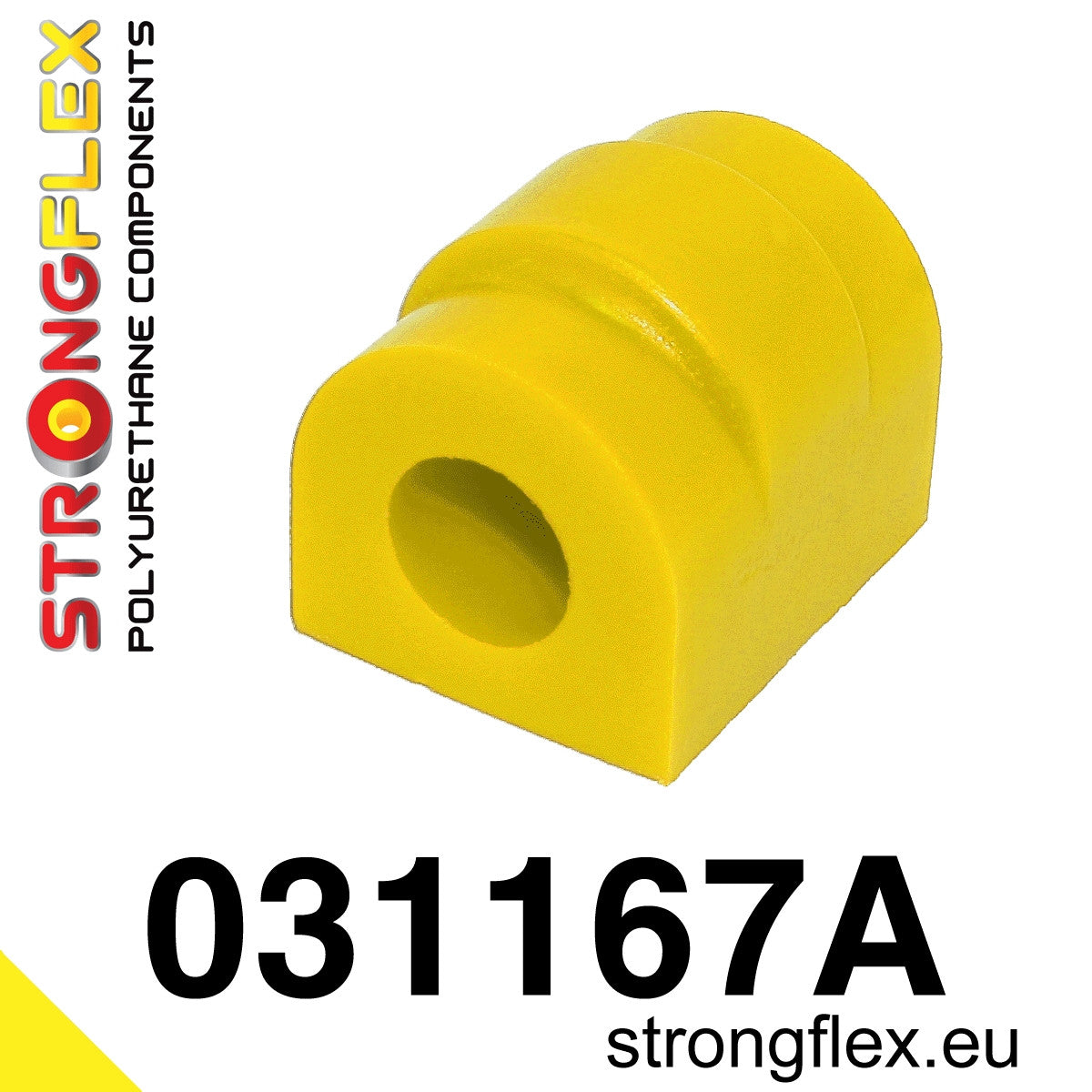 031167A Anti roll bar bush front / rear SPORT Sport (Yellow) BMW Seria 3 III (90-99) E36