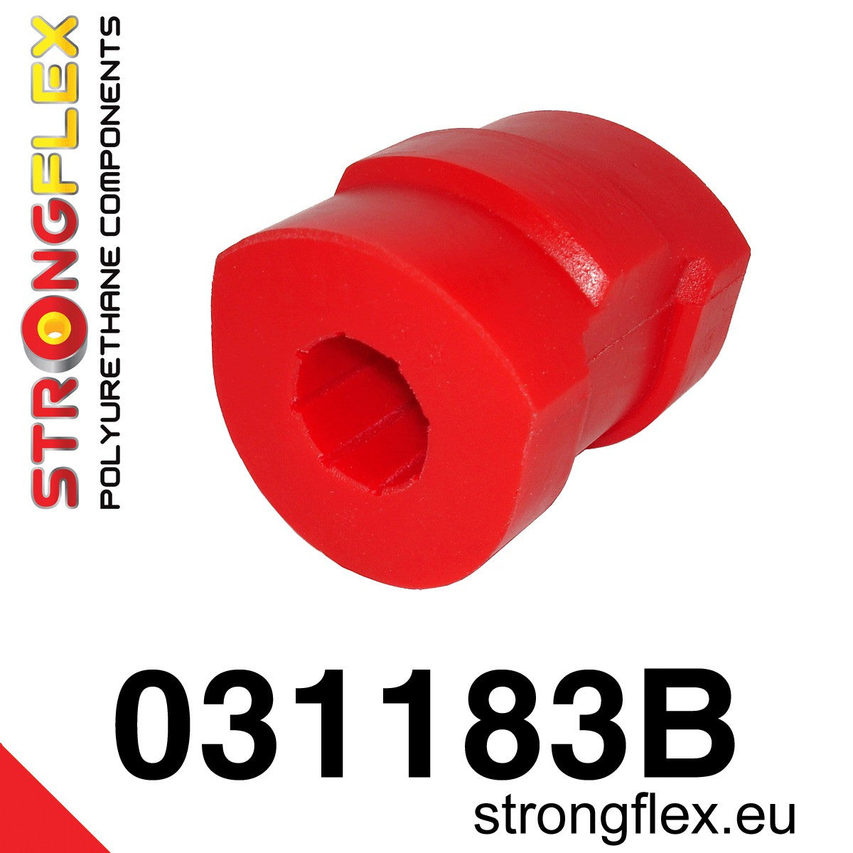 031183B Front anti roll bar bush Standard (Red) BMW Seria 3 III (90-99) E36