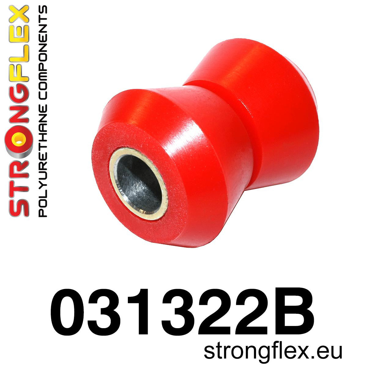031322B Front wishbone bush - outer Standard (Red) BMW Seria 3 I (75-82) E21