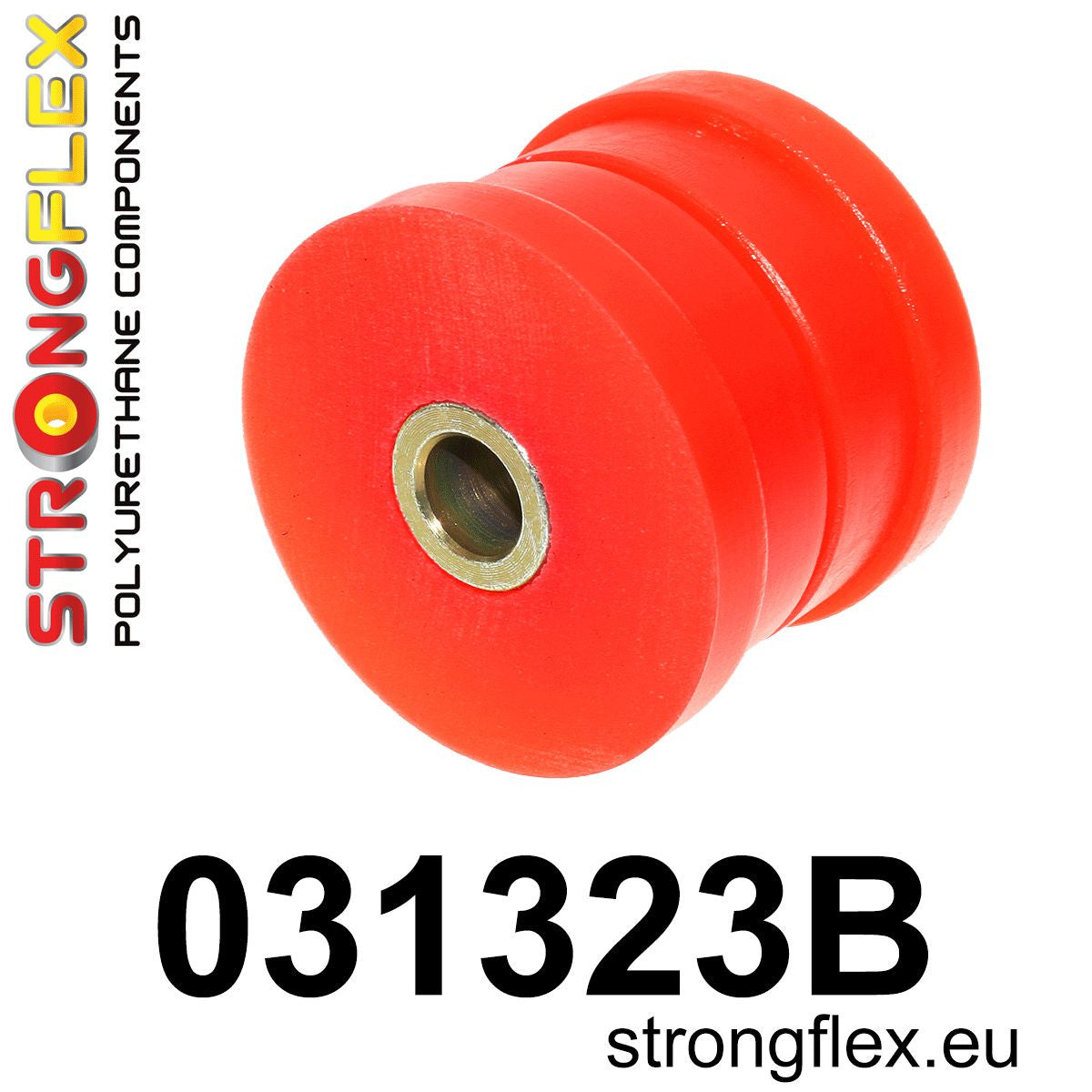 031323B Rear diff mounting bush Standard (Red) BMW Seria 3 I (75-82) E21