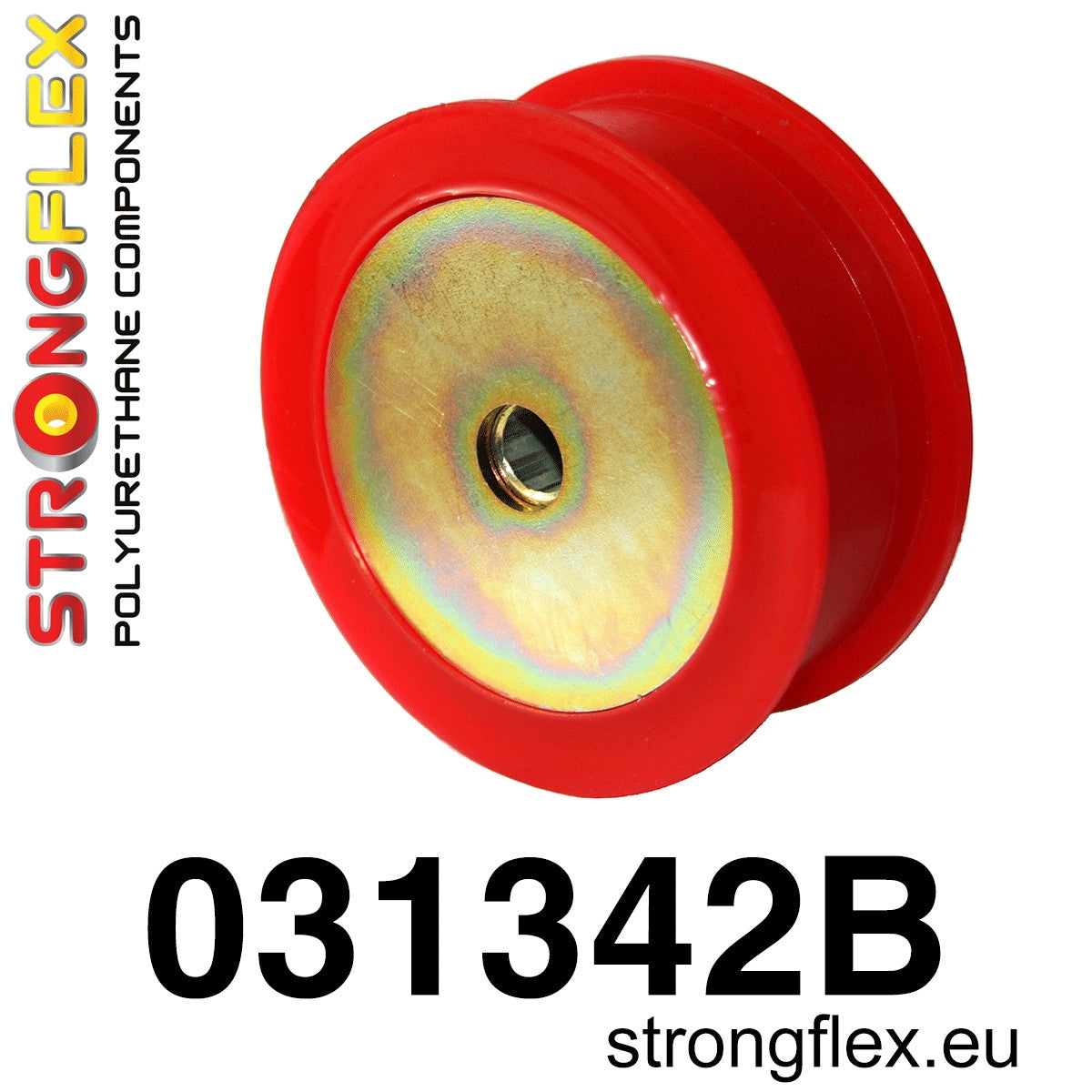 031342B Rear diff mounting bush Standard (Red) BMW Seria 3 II (82-91) E30