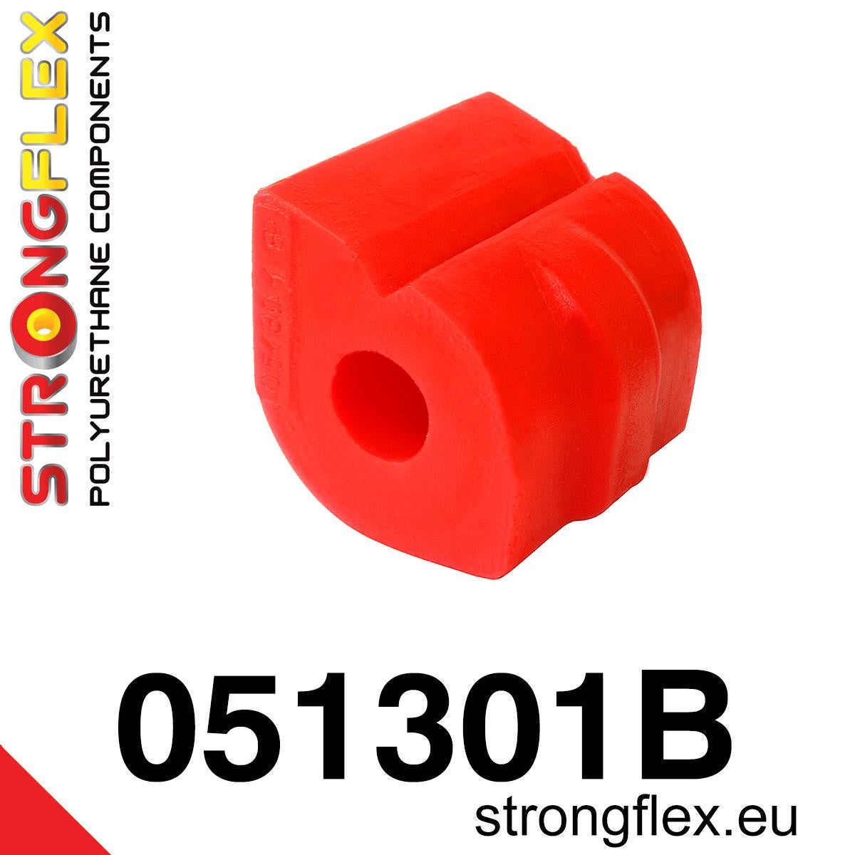 051301B Front anti roll bar mounting Standard (Red) Citroën C2 (03-09)