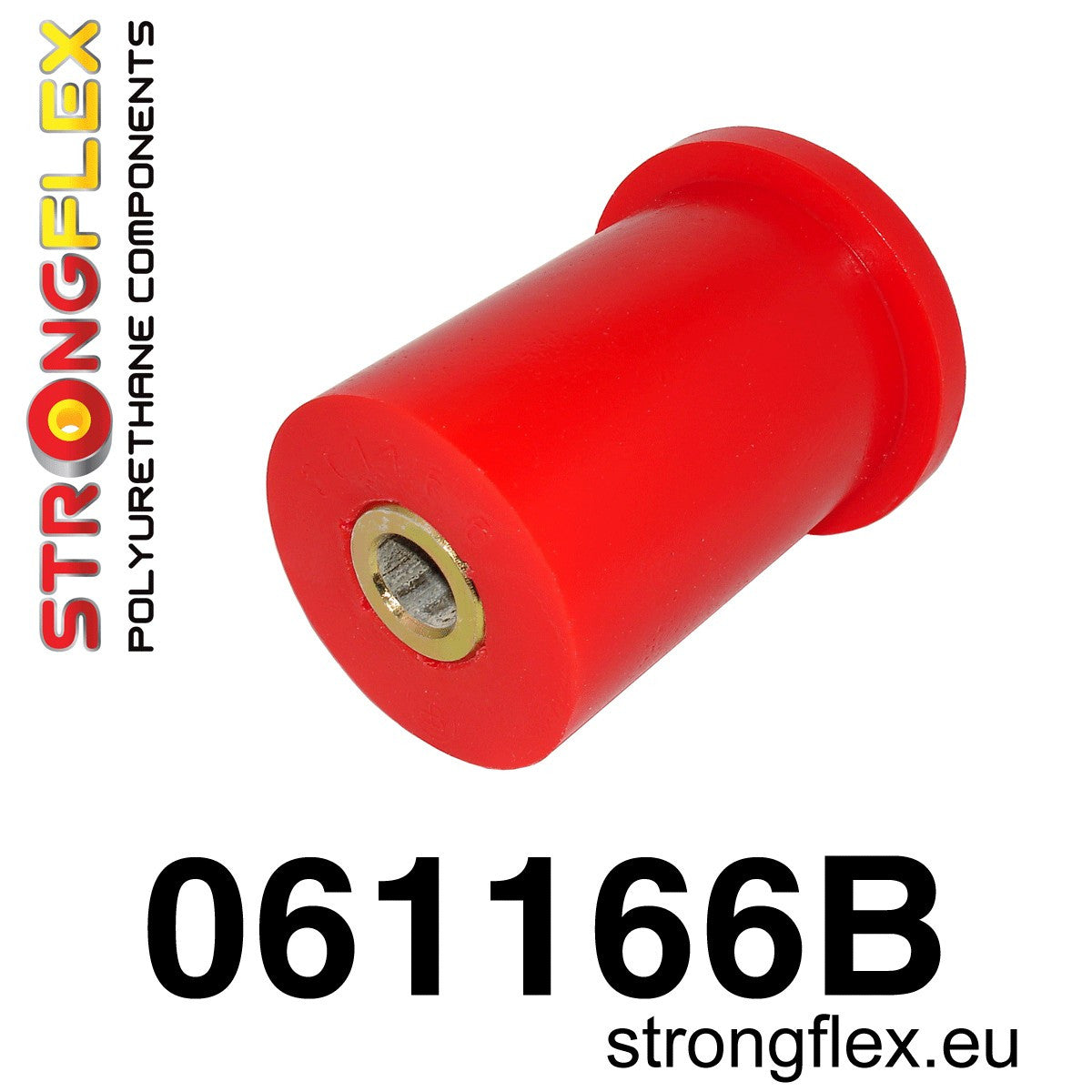 061166B Rear trailing arm bush Standard (Red) Fiat Cinquecento (91-98)