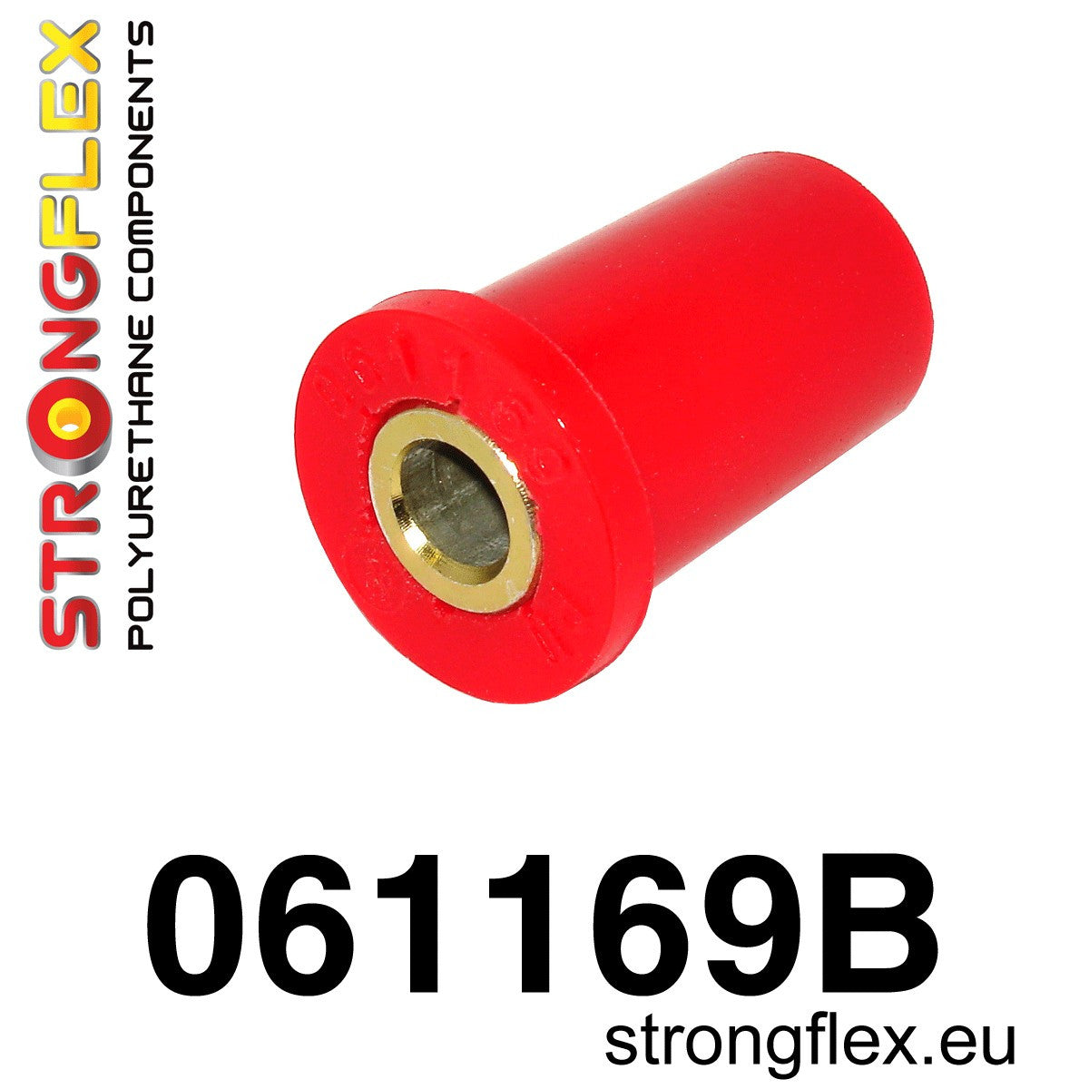 061169B Front wishbone - front bush Standard (Red) Fiat Barchetta (95-05)