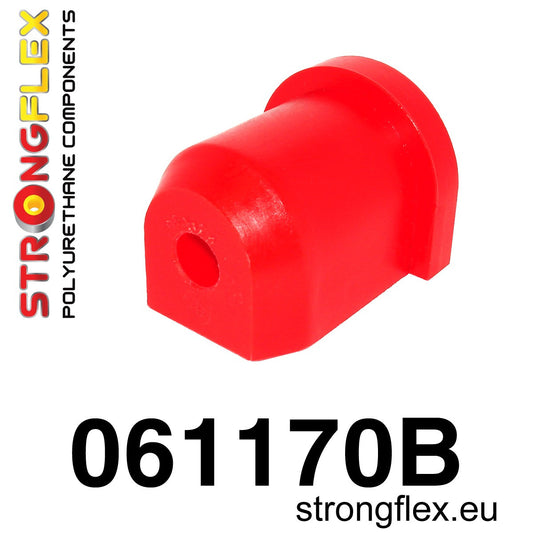 061170B Front wishbone - rear bush Standard (Red) Fiat Cinquecento (91-98)