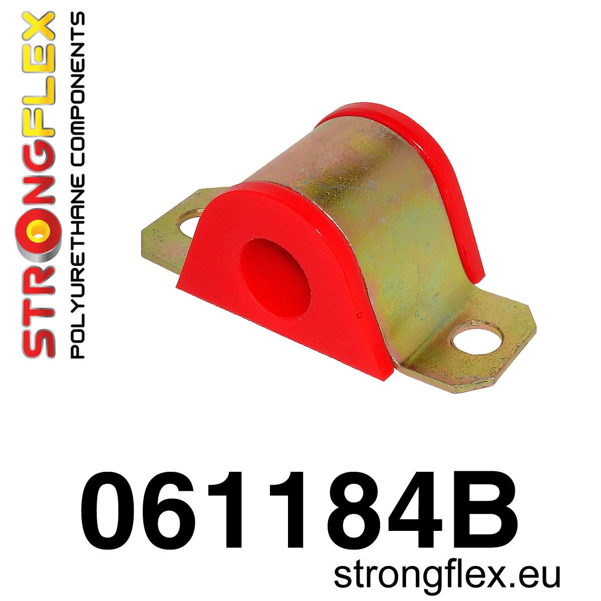 061184B Anti roll bar link bush Standard (Red) Fiat Cinquecento (91-98)