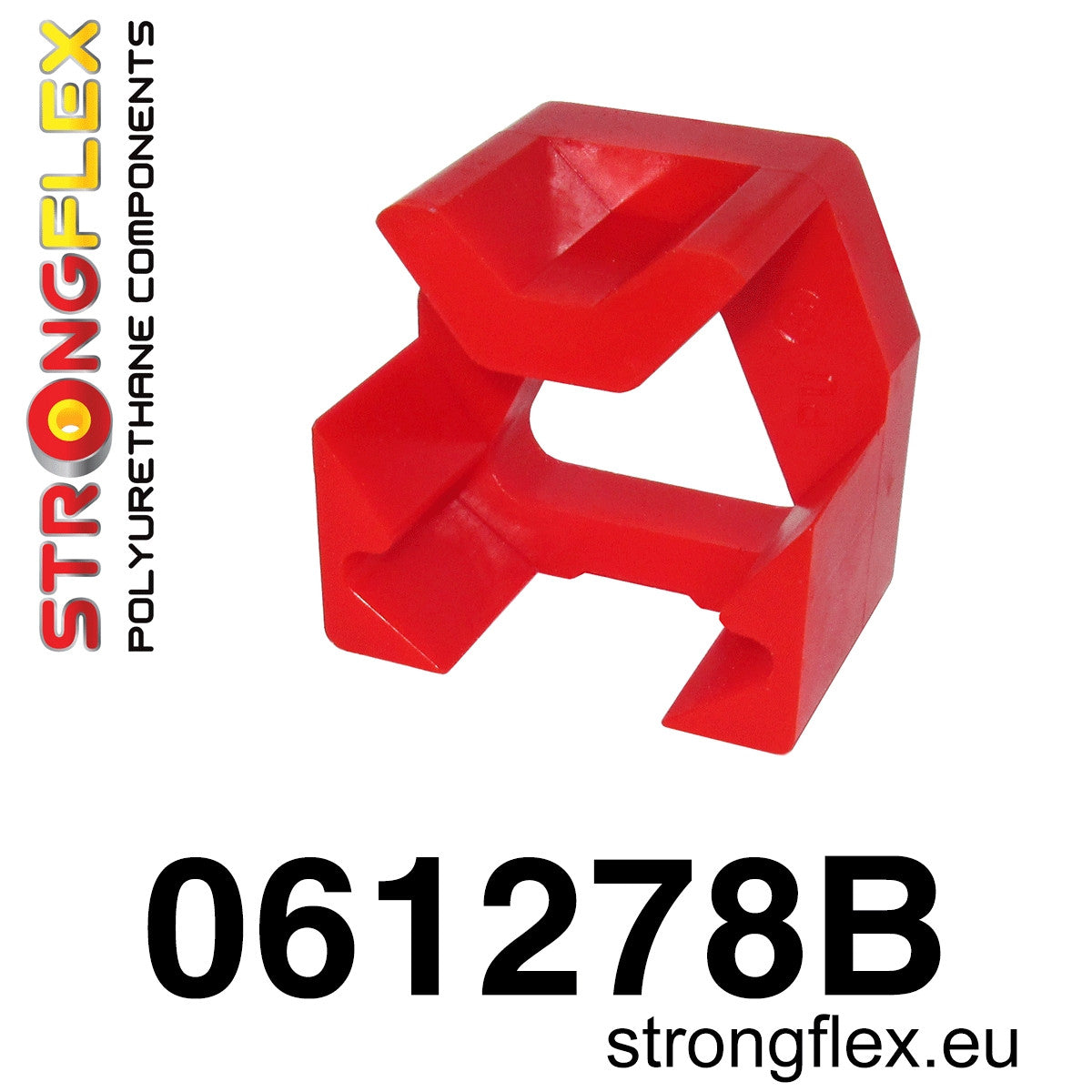061278B Gearbox mount insert Standard (Red) Fiat Seicento (98-08)