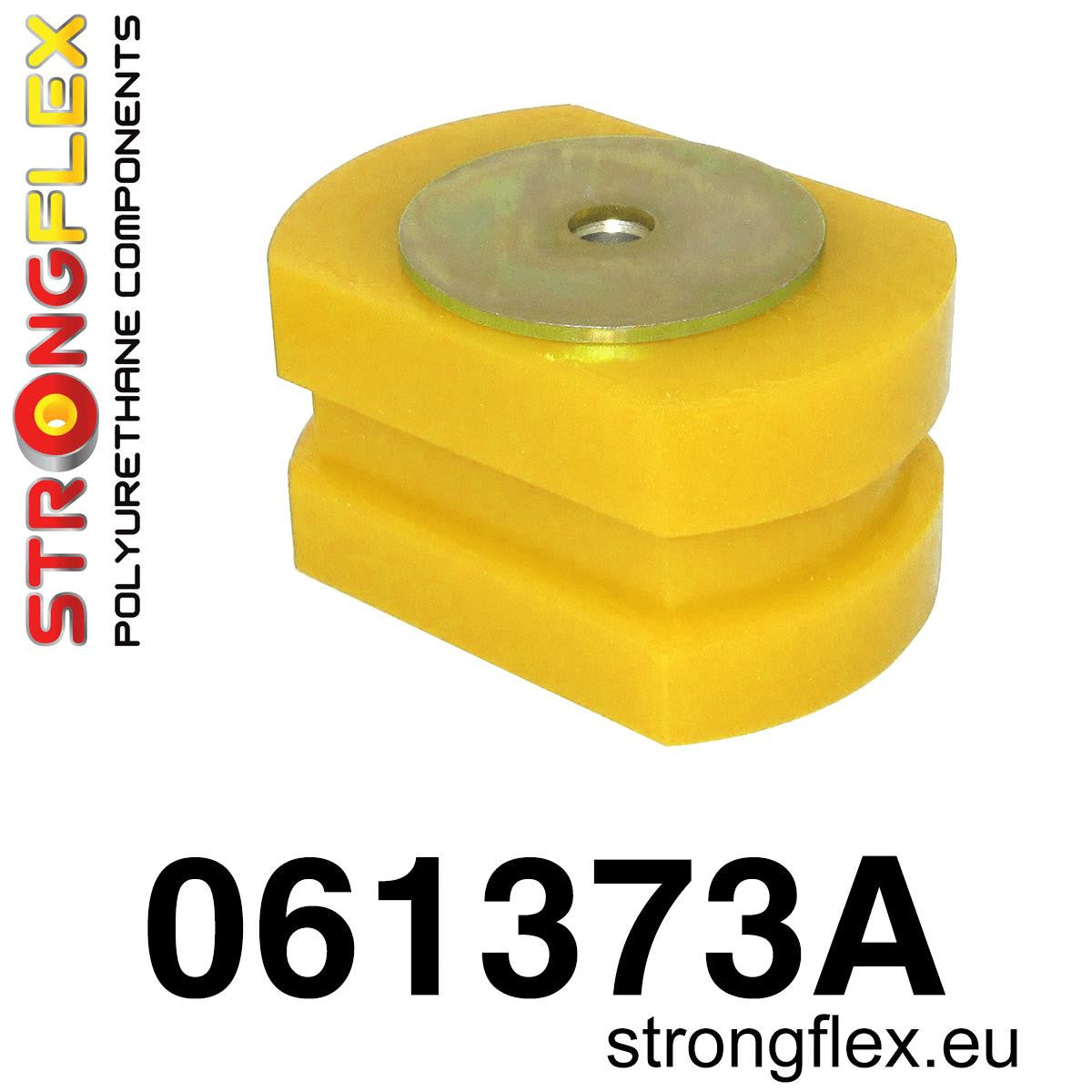 061373A Motor mount inserts (timing gear side) SPORT Sport (Yellow) Fiat Cinquecento (91-98)