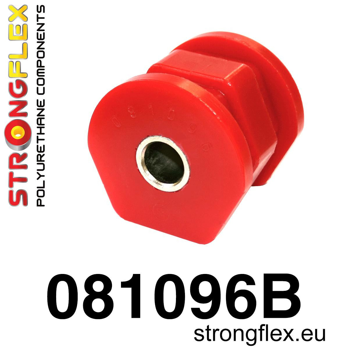 081096B Front lower rear bush Standard (Red) Honda Civic VI (95-00)
