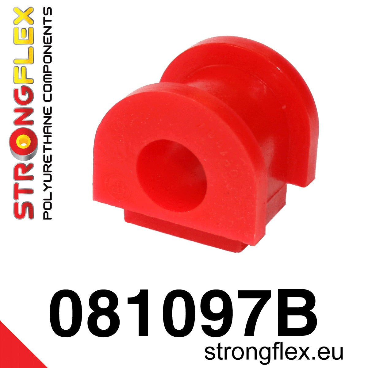 081097B Front anti roll bar bush Standard (Red) Acura Integra III (93-01) DB6/7/8/9 / DC1/2/4