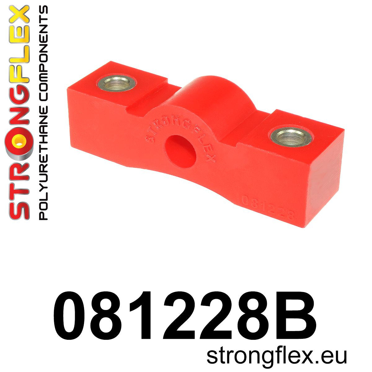 081228B Shift lever extension mounting Standard (Red) Acura Integra III (93-01) DB6/7/8/9 / DC1/2/4