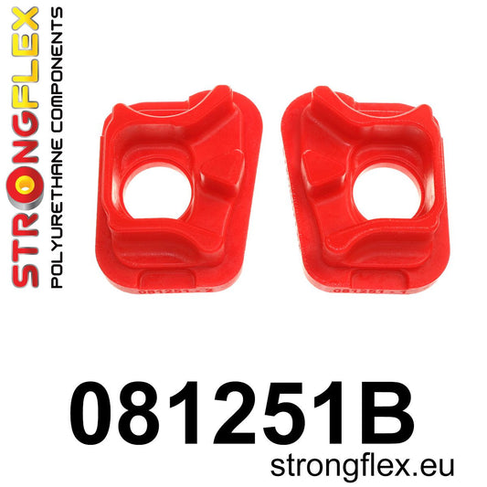 081251B Engine front mount inserts Standard (Red) Acura RSX (01-06) DC5