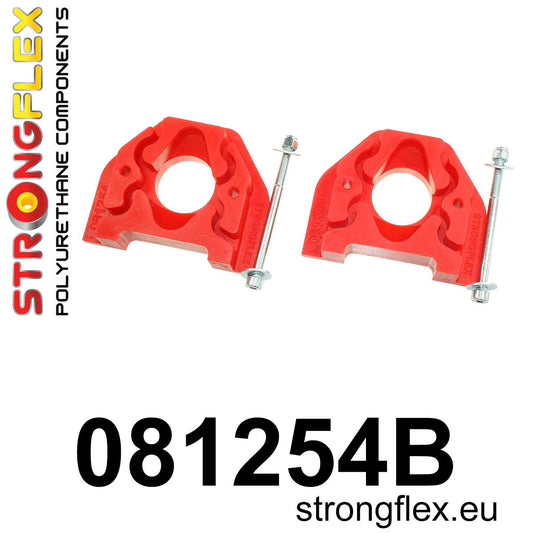081254B Engine left lower mount inserts Standard (Red) Acura Integra III (93-01) DB6/7/8/9 / DC1/2/4