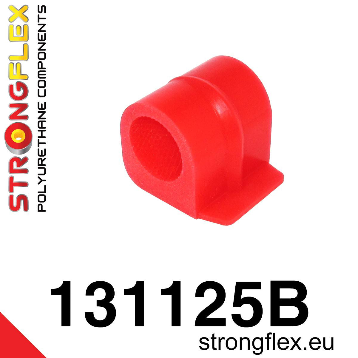 131125B Front anti roll bar bush Standard (Red) Opel / Vauxhall Astra F (91-98)