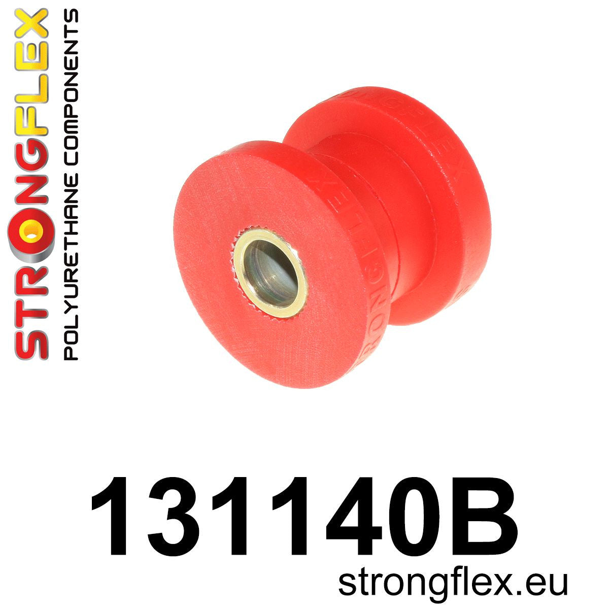 131140B Front tie bar to chassis bush 34mm Standard (Red) Opel / Vauxhall Combo B (93-01)