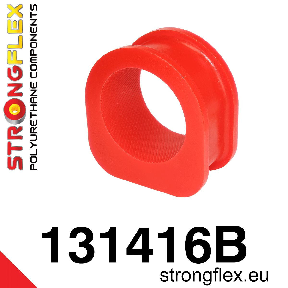131416B Steering rack mount bushes - right Standard (Red) Daewoo Espero (90-00)