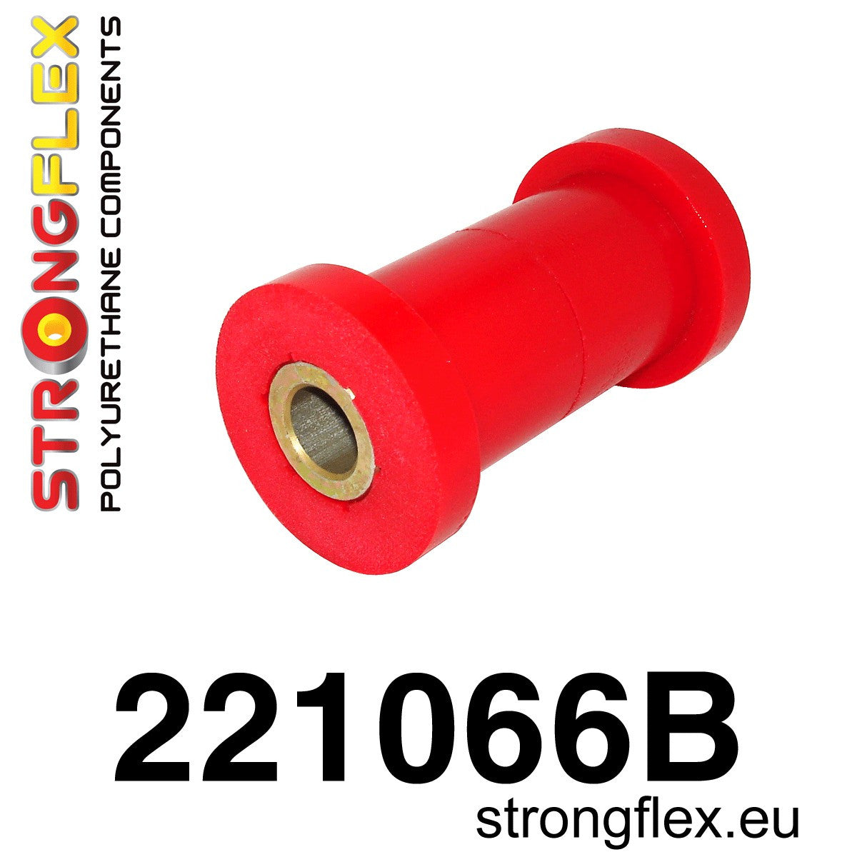 221066B Rear trailing arm bush 4x4 Standard (Red) Volkswagen Golf II (83-92) 19E / 1G