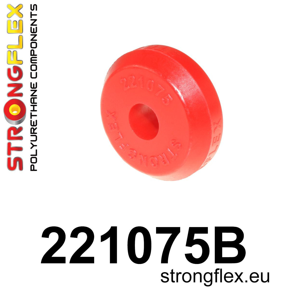 221075B Front eye bolt mounting bush Standard (Red) Seat Córdoba I (93-02) 6K