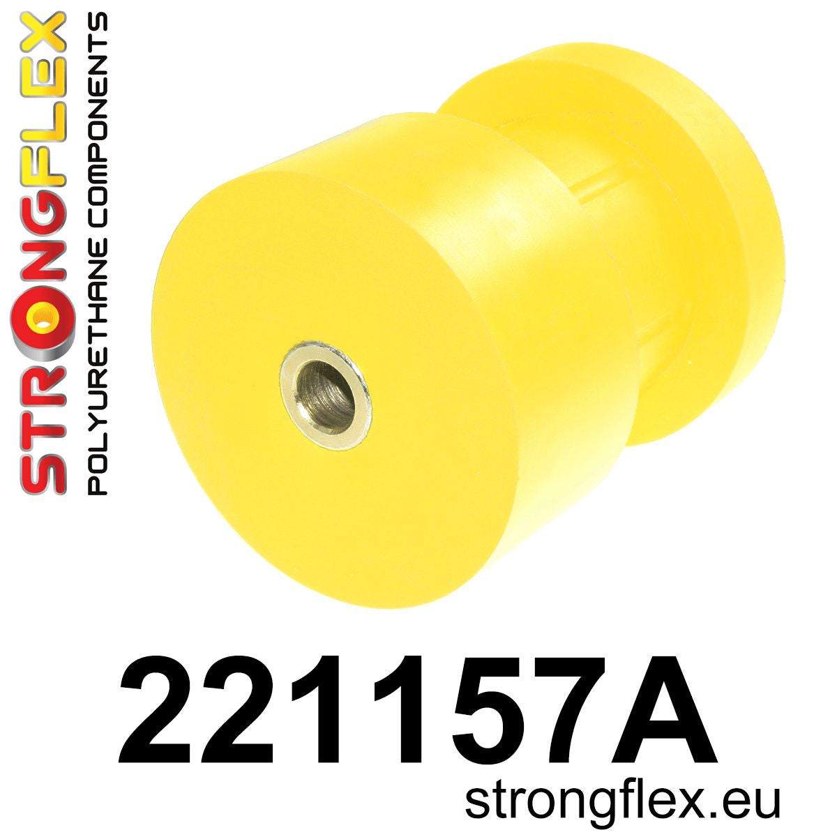 221157A Rear subframe bush 57mm SPORT Sport (Yellow) Seat Toledo I (92-99) 1L