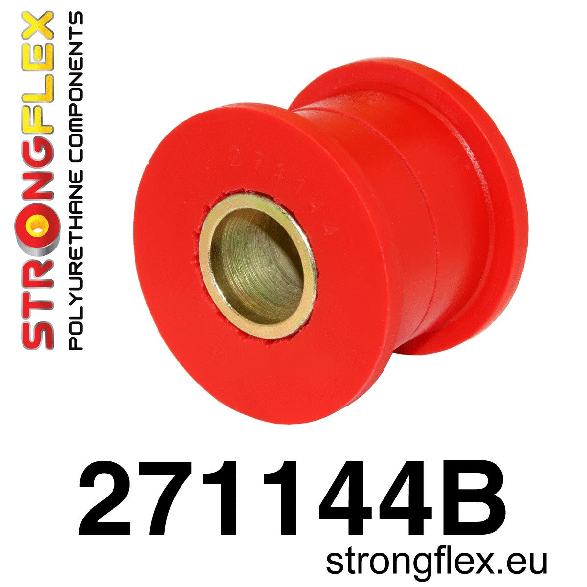 271144B Front wishbone - rear bush Standard (Red) Saab 9-2X (04-06)