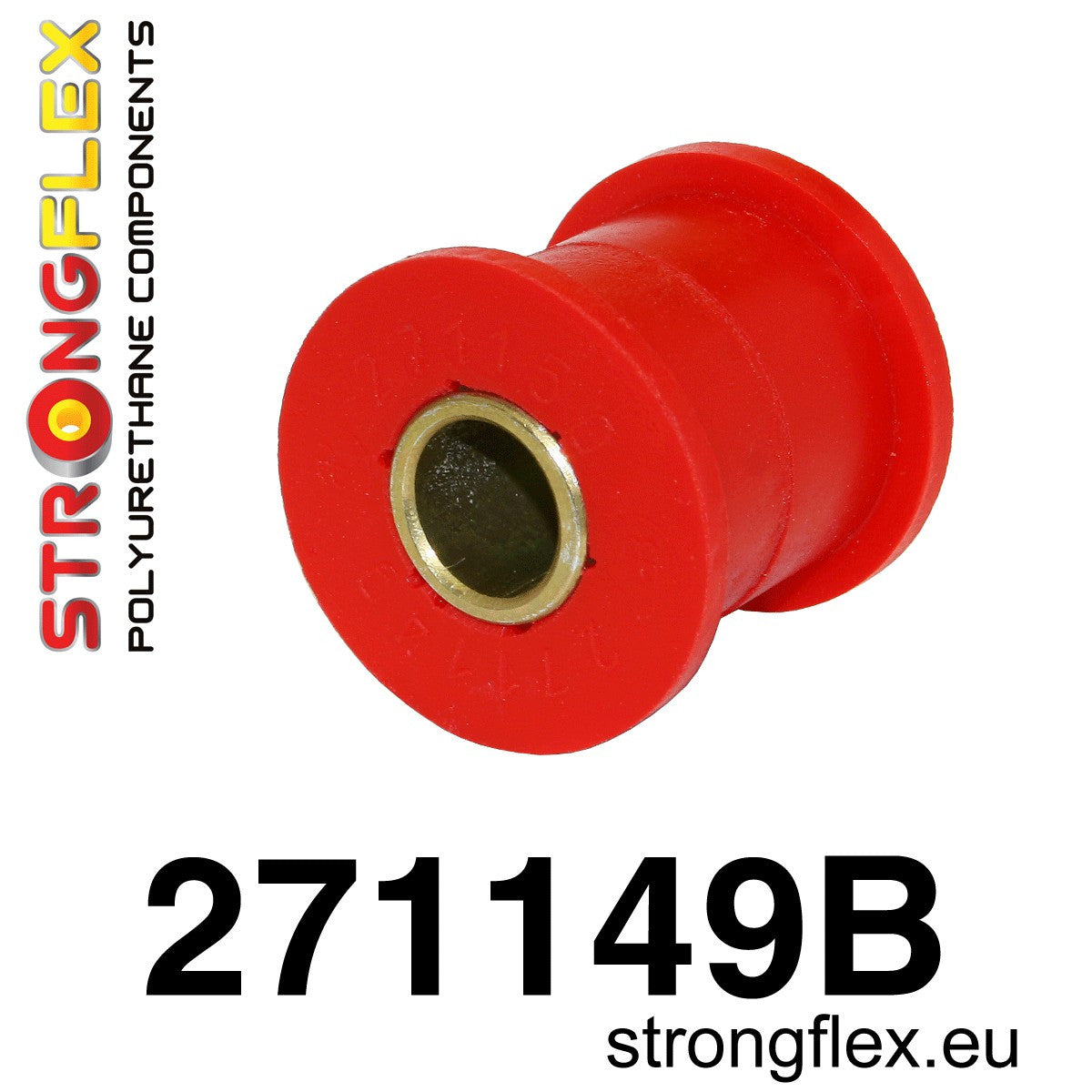 271149B Rear tie bar bush Standard (Red) Saab 9-2X (04-06)