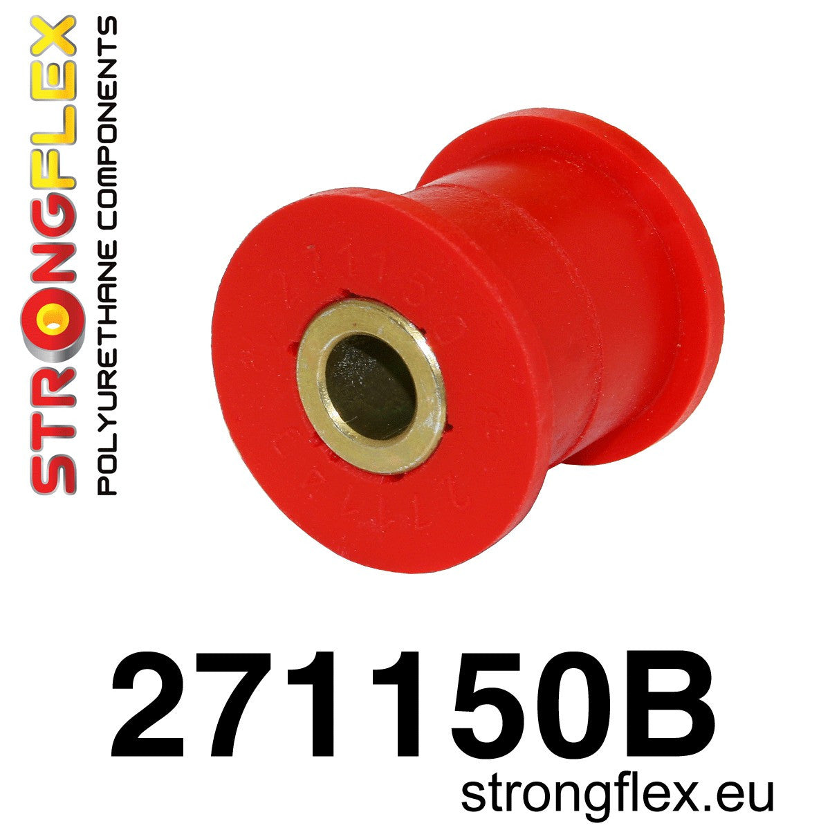271150B Rear tie bar bush Standard (Red) Saab 9-2X (04-06)