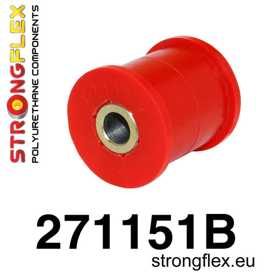 271151B Rear tie bar to hub rear bush Standard (Red) Saab 9-2X (04-06)