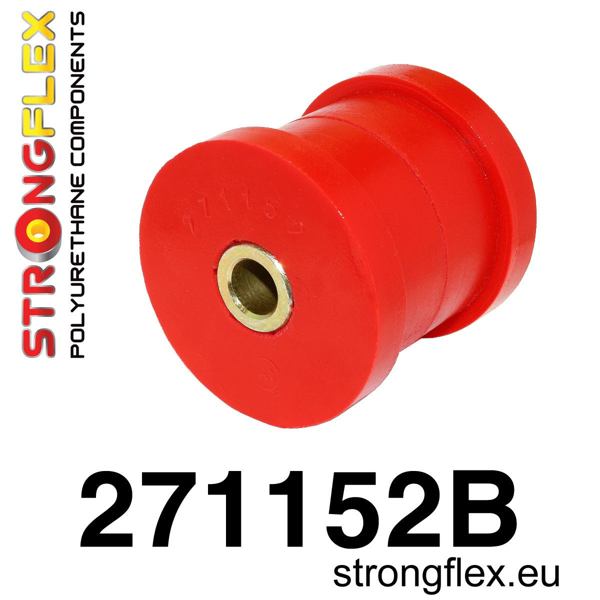 271152B Rear tie bar to hub front bush Standard (Red) Saab 9-2X (04-06)