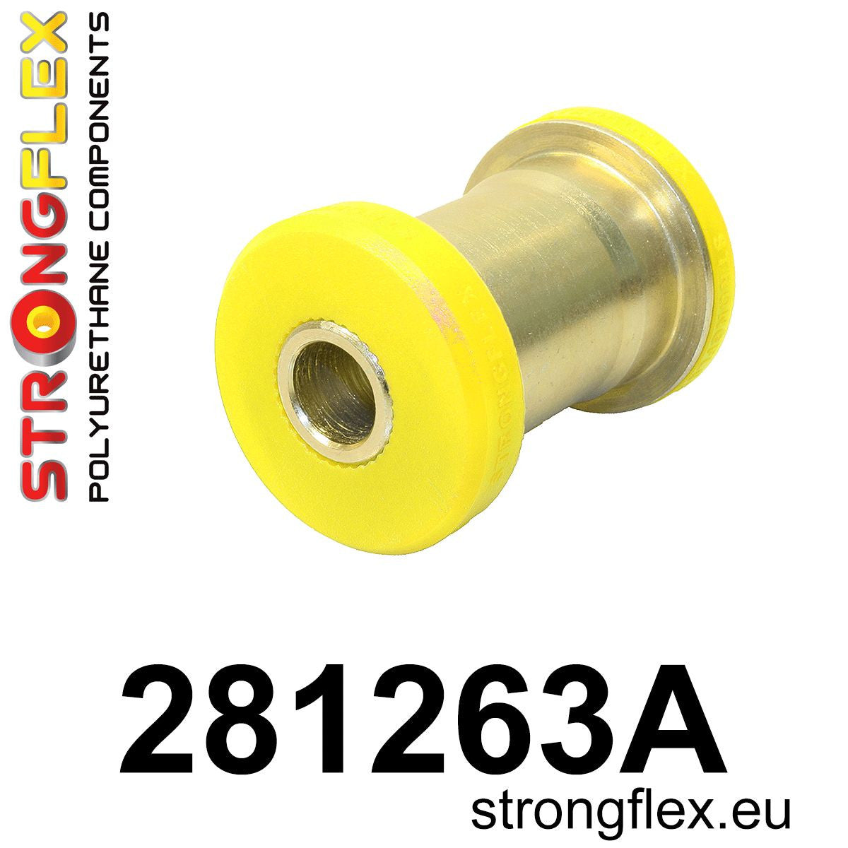 281263A Front inner track control arm bush 34mm SPORT Sport (Yellow) Nissan S-chassis (180SX / 200SX / 240SX / Silvia) V (88-98) S13