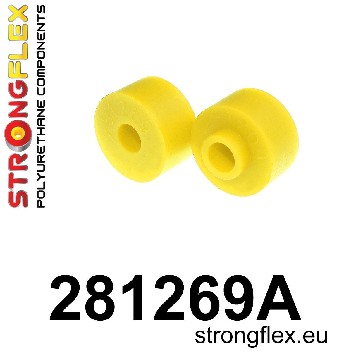 281269A Rear anti roll bar link bush SPORT Sport (Yellow) Nissan 300ZX II (90-96) Z32
