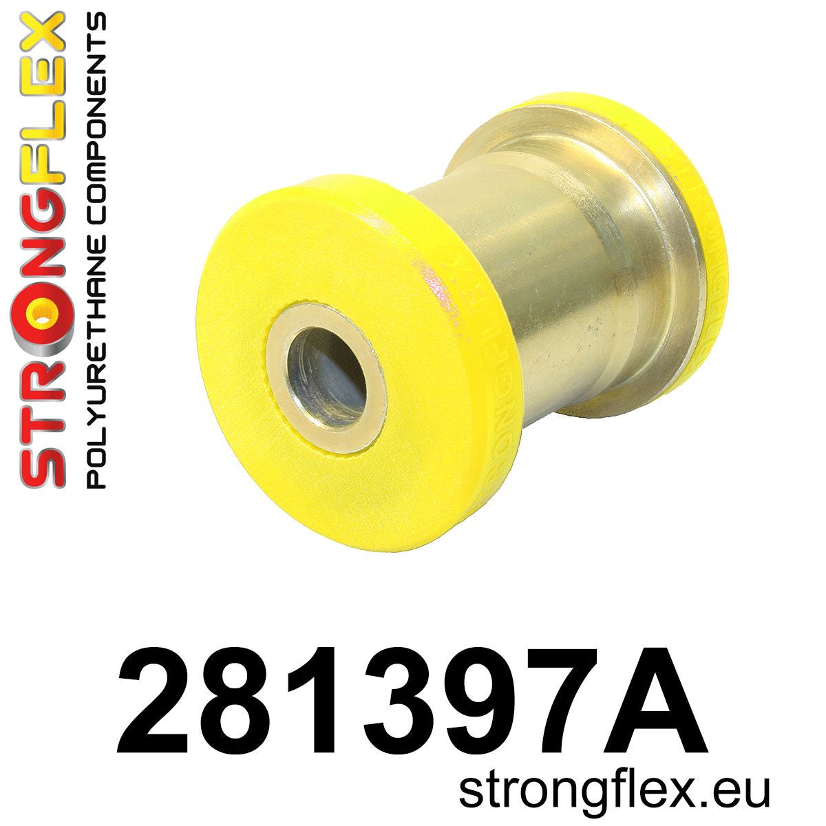 281397A Front inner track control arm bush 38mm SPORT Sport (Yellow) Nissan 300ZX II (90-96) Z32