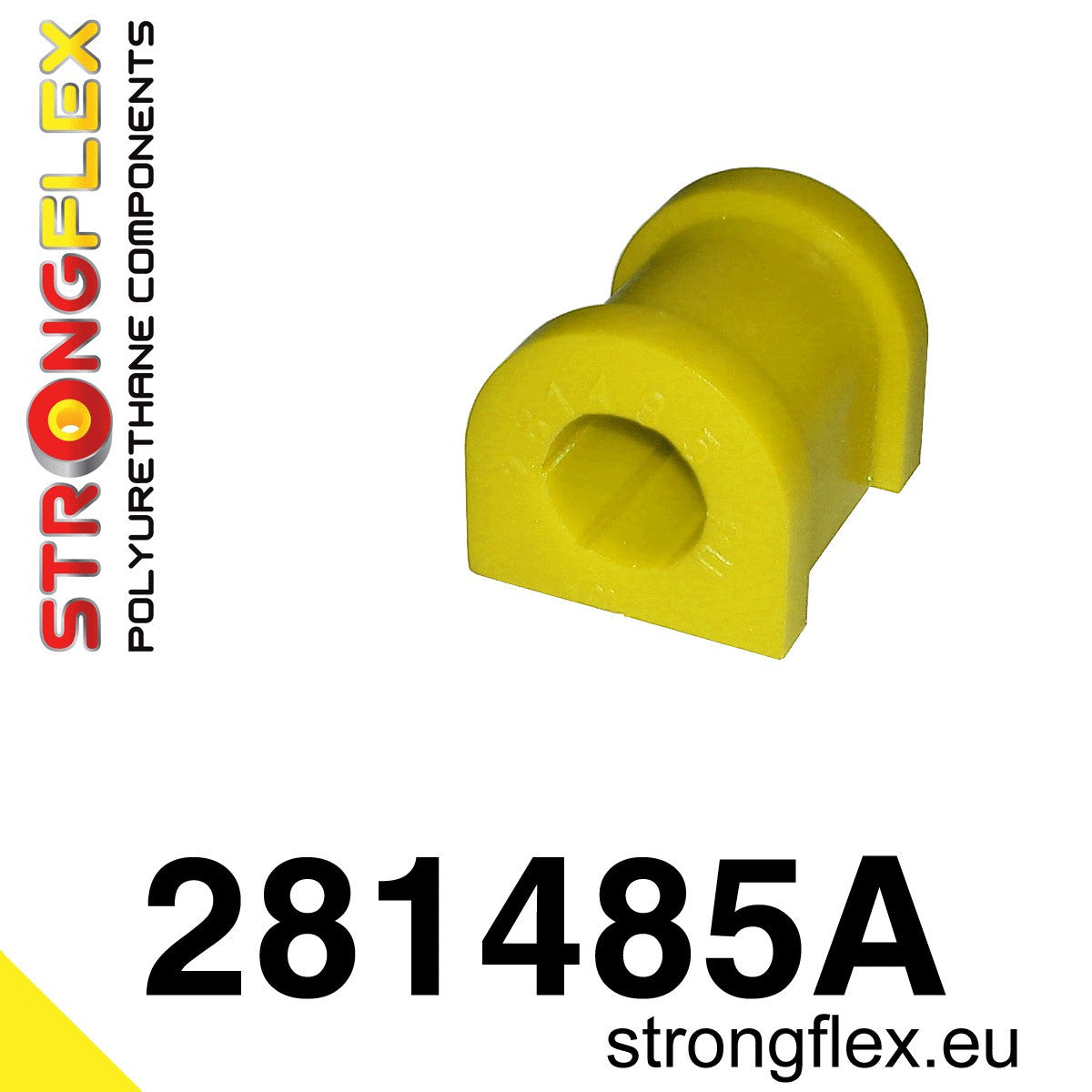 281485A Rear anti roll bar bush SPORT Sport (Yellow) Nissan Patrol / Safari IV (87-97) Y60