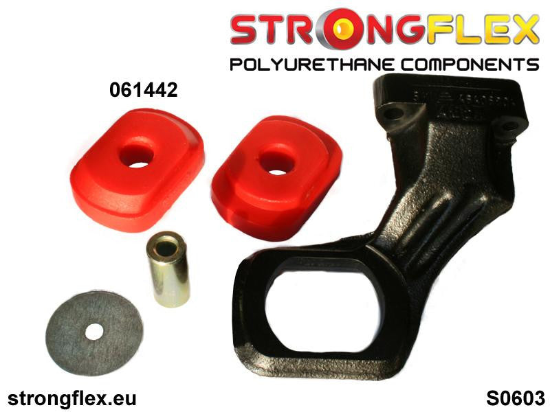 061442A Motor mount inserts (timing gear side) SPORT Sport (Yellow) Fiat Cinquecento (91-98)