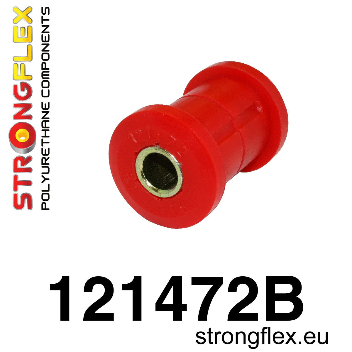 121472B Front wishbone front bush 14mm Standard (Red) Mitsubishi Lancer Evolution IV /  V / VI (96-01)