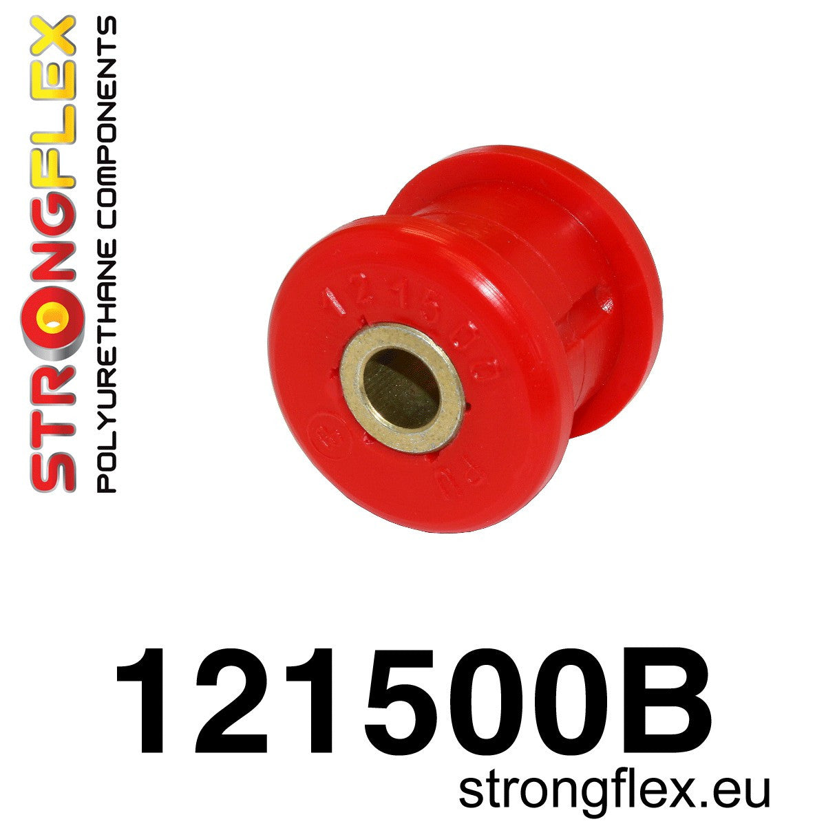 121500B Rear suspension front arm bush Standard (Red) Mitsubishi Lancer Evolution IV /  V / VI (96-01)