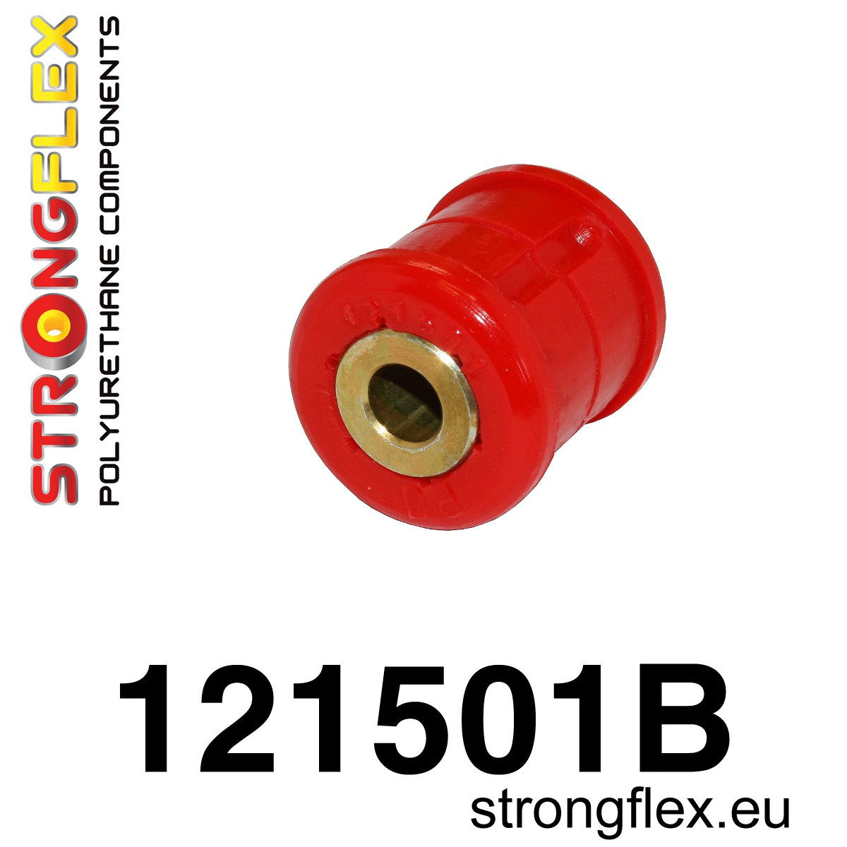 121501B Rear upper arm rear bush Standard (Red) Mitsubishi Lancer Evolution IV /  V / VI (96-01)