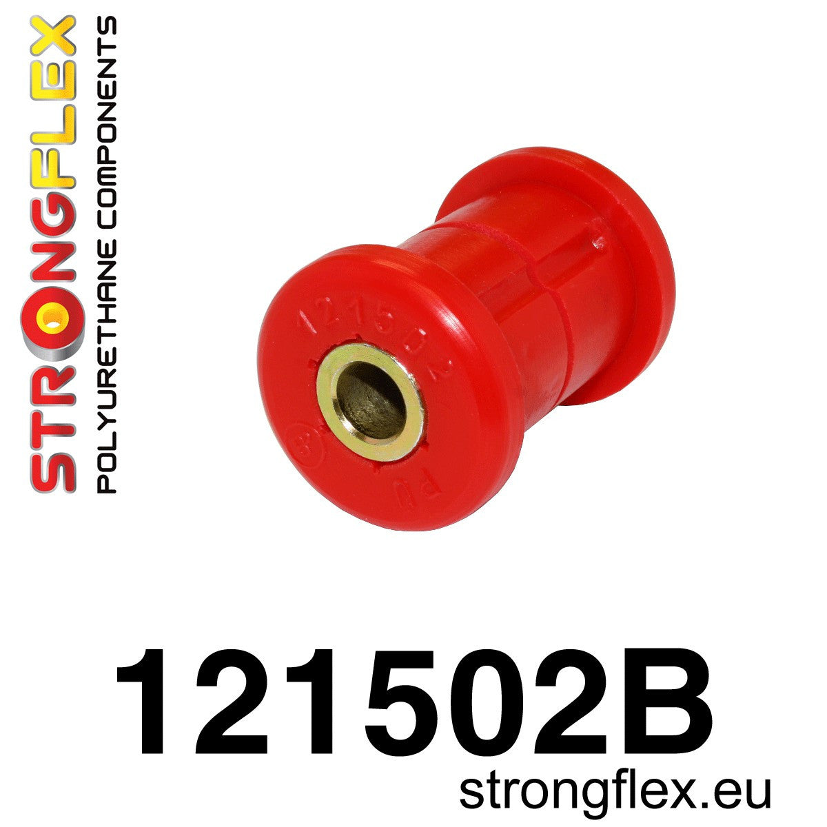121502B Front wishbone front bush 12mm Standard (Red) Mitsubishi Lancer Evolution IV /  V / VI (96-01)