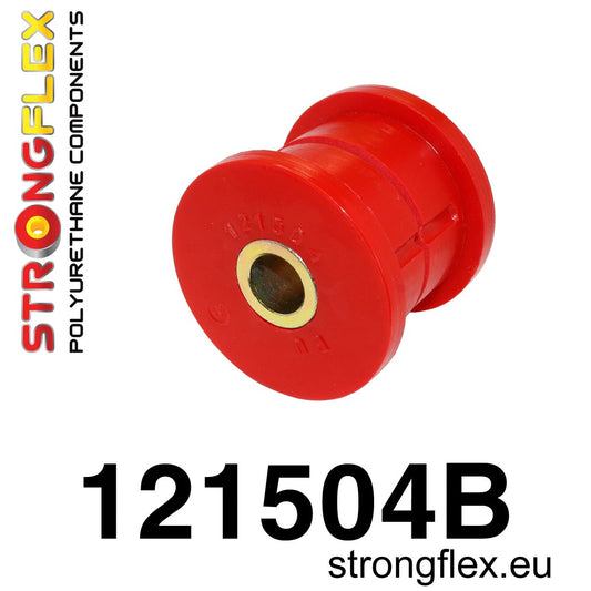 121504B Rear diff mount front bush (AYC) Standard (Red) Mitsubishi Lancer Evolution IV /  V / VI (96-01)